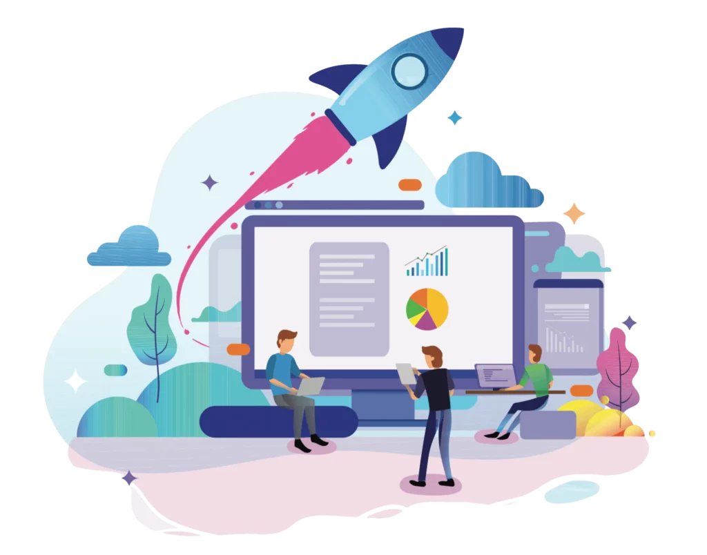 Experience team of digital marketing